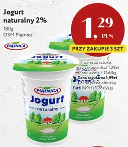 Market Point Jogurt naturalny 2% Piątnica oferta
