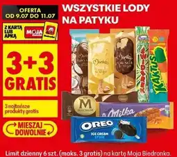 Biedronka WSZYSTKIE LODY NA PATYKU oferta