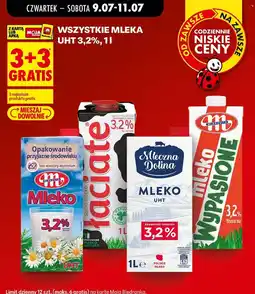 Biedronka Mleko UHT 3,2% oferta