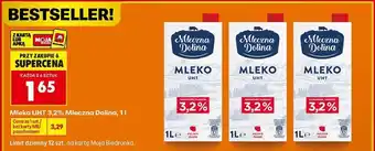 Biedronka Mleko UHT 3,2% Mleczna Dolina oferta