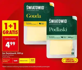 Biedronka Ser Świątowid Gouda oferta