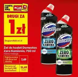 Biedronka Żel do toalet Domestos Zero Kamienia oferta