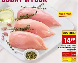 Biedronka Świeży filet z piersi kurczaka Kraina Mięs oferta