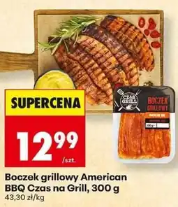 Biedronka Boczek grillowy American Czas na Grill oferta