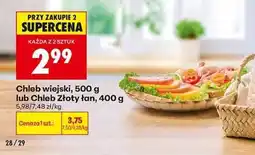 Biedronka Chleb wiejski, Chleb Złoty Łan oferta