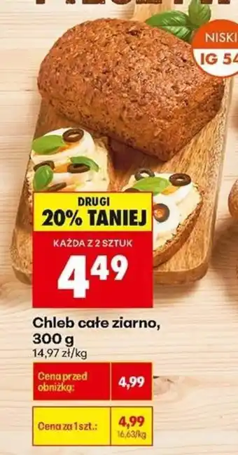 Biedronka Chleb całe ziarno oferta