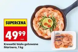 Biedronka Krewetki białe gotowane Marinero oferta