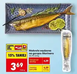 Biedronka Makrela wędzona na gorąco Marinero oferta