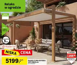Leroy Merlin Pergola clima odyssea oferta