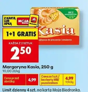 Biedronka Margaryna Kasia oferta