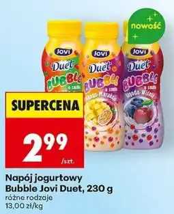 Biedronka Napój jogurtowy Bubble Jovi Duet oferta