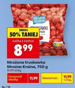 Biedronka Mrożona truskawka Mroźna Kraina oferta