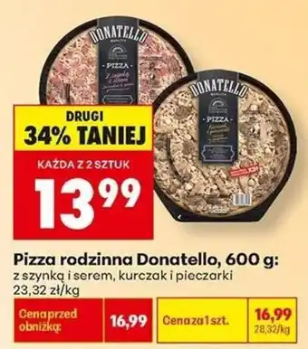 Biedronka Pizza rodzinna Donatello oferta