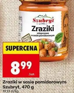 Biedronka Zraziki w sosie pomidorowym Szubryt oferta