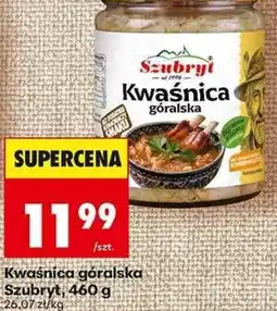 Biedronka Kwaśnica góralska Szubryt oferta