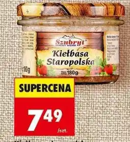 Biedronka Kiełbasa Staropolska Szubryt oferta
