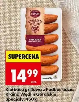 Biedronka Kiełbasa z Podbeskidzia Kraina Wędlin Góralskie Specjały oferta