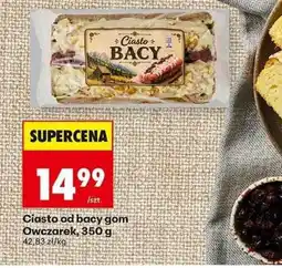 Biedronka Ciasto od bacy gom Owczarek oferta