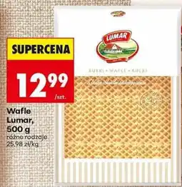Biedronka Wafle Lumar oferta