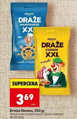 Biedronka Draże Skawa Marynarze smietankowe, Clown orzeszki oferta