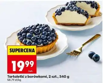 Biedronka Tartaletki z borówkami oferta