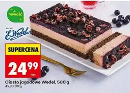 Biedronka Ciasto jagodowe Wedel oferta
