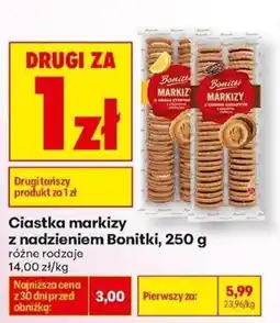 Biedronka Ciastka markizy z nadzieniem Bonitki oferta