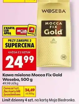Biedronka Kawa mielona Mocca Fix Gold Woseba oferta