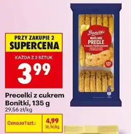 Biedronka Precelki z cukrem Bonitki oferta