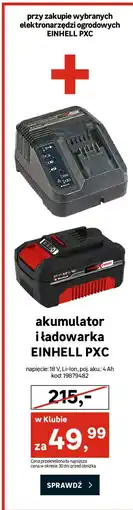 Leroy Merlin Akumulator i ładowarka einhell pxc oferta