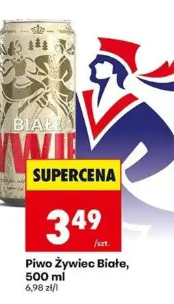 Biedronka Piwo Żywiciel Białe oferta