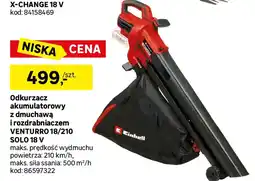 Leroy Merlin Odkurzacz akumulatorowy z dmuchawą i rozdrabniaczem VENTURRO 18/210 SOLO 18 V oferta