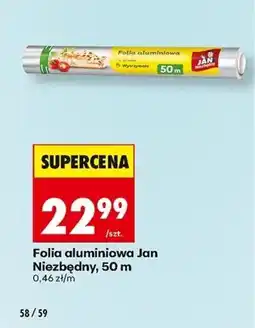 Biedronka Folia aluminiowa Jan Niezbędny oferta