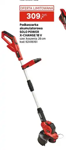 Leroy Merlin Podkaszarka akumulatorowa SOLO POWER X-CHANGE 18 V oferta