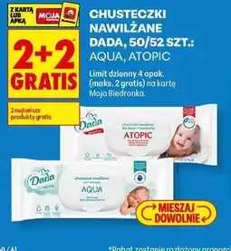 Biedronka Chusteczki nawilżane Dada oferta