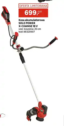 Leroy Merlin Kosa akumulatorowa SOLO POWER X-CHANGE 18 V oferta