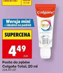 Biedronka Pasta do zębów Colgate Total oferta