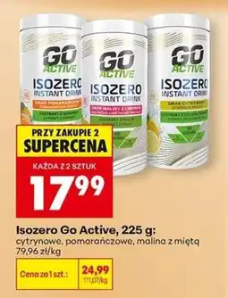 Biedronka Isozero Go Active Instant Drink oferta