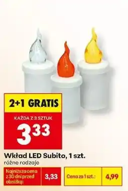 Biedronka Wkład LED Subito oferta