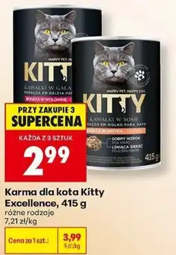 Biedronka Karma dla kota Kitty Excellence oferta