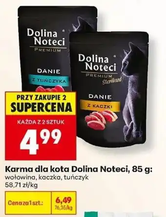 Biedronka Karma dla kota Dolina Noteci oferta