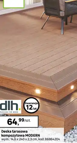 Leroy Merlin Deska tarasowa kompozytowa MODERN oferta