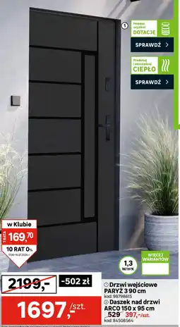 Leroy Merlin Drzwi wejściowe PARYŻ oferta