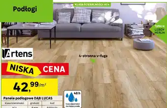 Leroy Merlin Panele podłogowe dąb lucas oferta