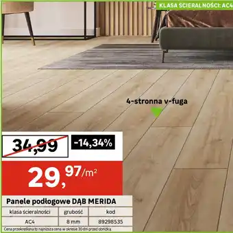 Leroy Merlin Panele podłogowe DĄB MERIDA oferta