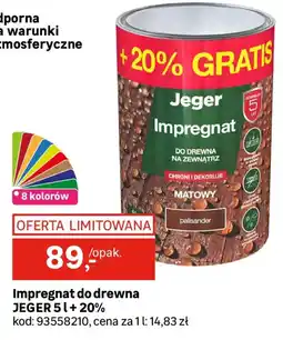 Leroy Merlin Impregnat do drewna JEGER oferta