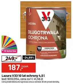 Leroy Merlin Lazura V33.10 lat ochrony oferta