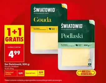 Biedronka Ser Gouda Światowid oferta