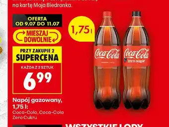 Biedronka Napój gazowany Coca-Cola Original Taste oferta
