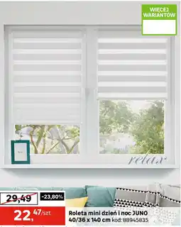 Leroy Merlin Roleta mini dzień i noc JUNO oferta